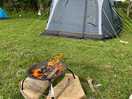 First time trying out our new outwell air tent!