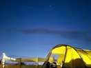 Clear skies at night