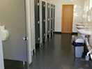 Lovely clean showers and toilets