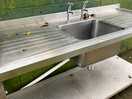 Dirty/ non sanitary pot washing area