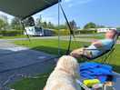 Relaxing in the sun