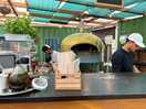 Great wood fired pizza oven
