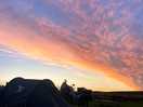 Foto al tramonto