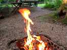 Fire pit.