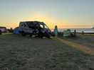 Sunset from the campsite