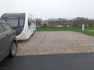 Fab sized hard standing pitches. plenty room for caravan, awning and car!