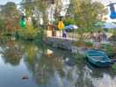 The restsurant on the campsite by the mill pond