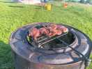 Open fire cooking