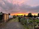A dramatic sunset captured at 21:55 on friday 28 june 2024