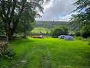 Camping field from entrance