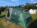 Our new tent pitched