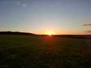 Sunset from tent