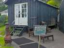 Just one of the gorgeous shepherds huts on the property