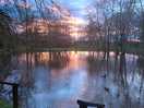 A stunning sunset which l just missed. colours still lovely though