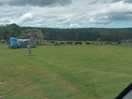 View up the camp site
