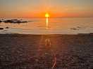 Sunset at the local beach