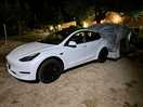 My car and tent pitch