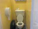 Toilets were dated & shabby