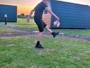 Always playing football