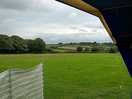 View from the awning