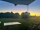 Sunset from our pitch