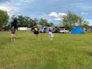 Playing games in the open field