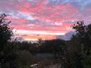 Sunset at the campsite