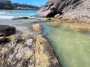 Local beach in newquay. fistal beach