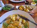 My cajun chicken and jan's gammon