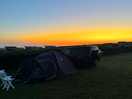 Sunset from a top pitch.
