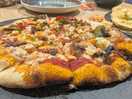 Pizzas from the on site restaurant