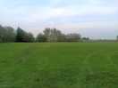 Our view across the site looking out to the farm.