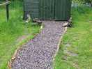 Bed in a shed