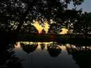 Same spot with the sun setting