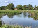 The river frome, a 2 minute walk directly from the campsite.