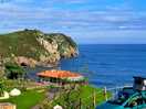View of clubhouse and restaurant from our pitch.