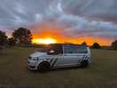 My camper in the sunset