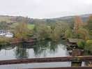 Lake huts view