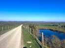 The road we walked back on after our hill climb