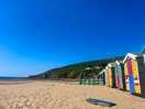 With beach hut rental. just £30 for the day.