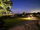 Campsite at night