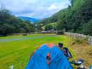 The view down the valley towards the estuary....