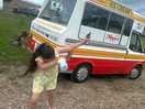Surprise ice cream van
