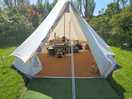 Belltent in the day