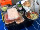 Food ordered n delivered to site set meal for 2 deffo would have again