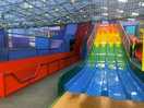 Inside play area.