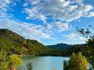 Camino hacia el lago
