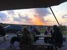 Glorious sunset