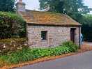 The outside of the cottage