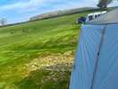 Large electric grass pitch